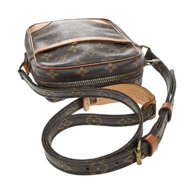 LOUIS VUITTON Danube Shoulder Bag Monogram Leather Brown France - Picture 5 of 5